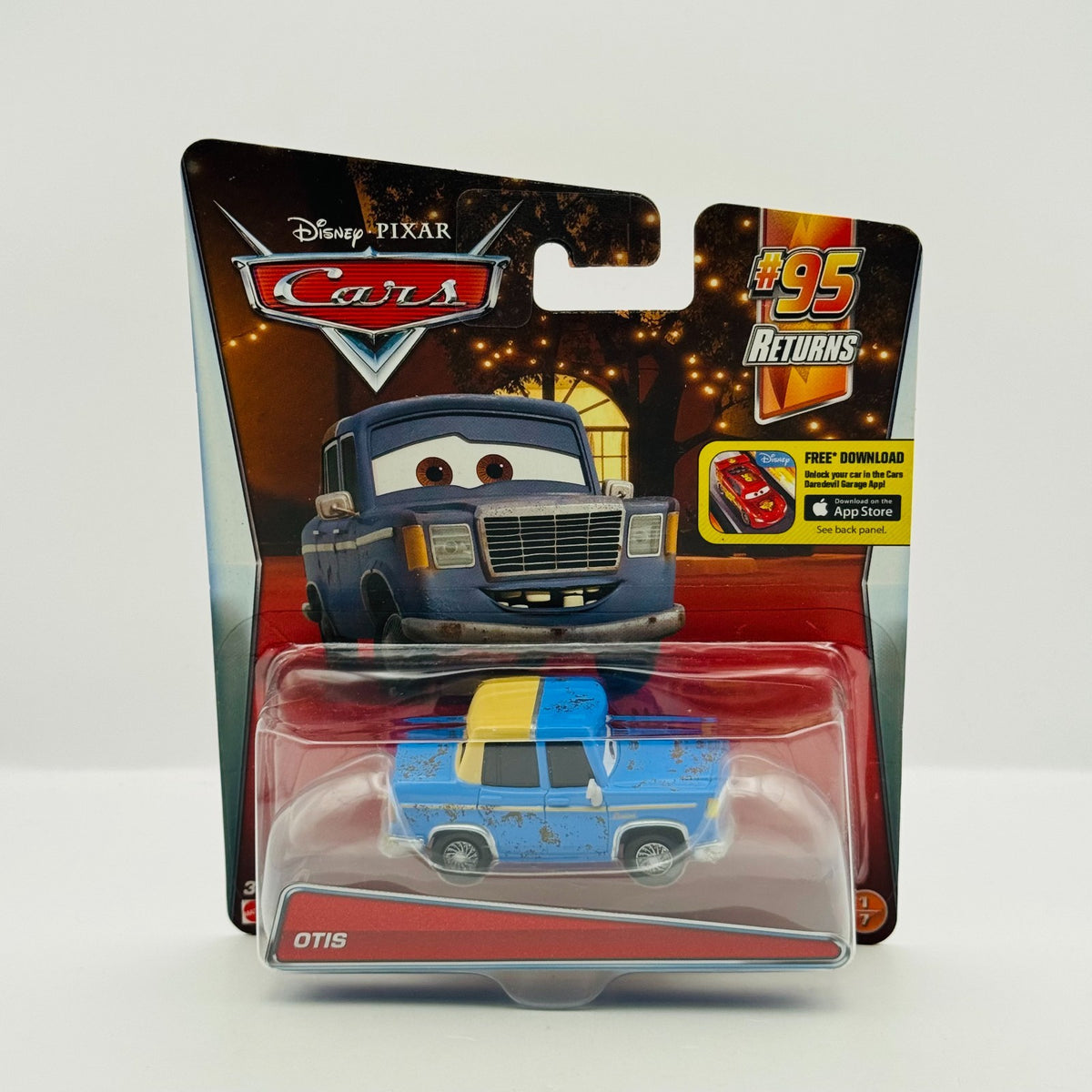Disney Pixar Cars - OTIS 95 Returns 2016 - 1:55 Diecast