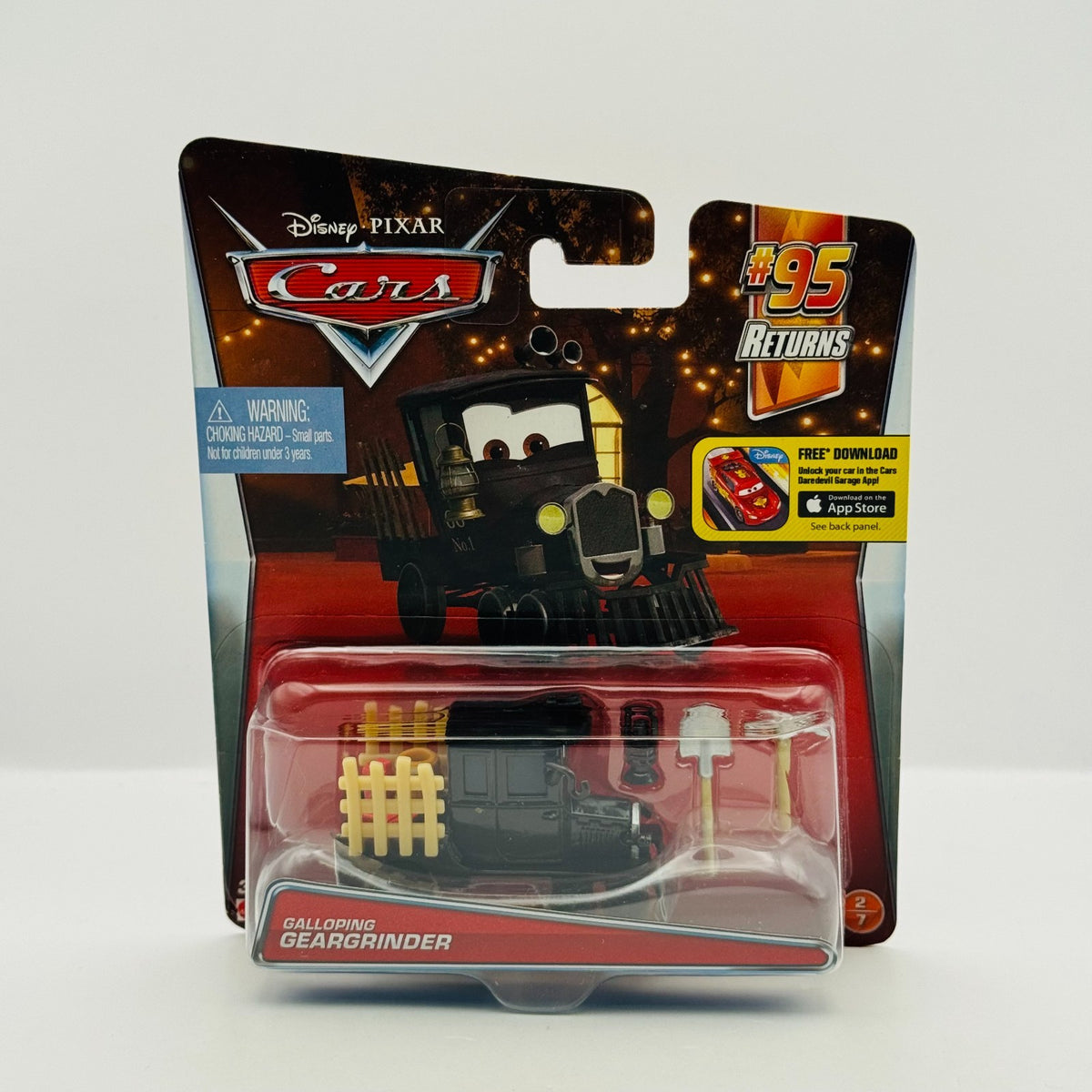 Disney Pixar Cars - GALLOPING GEARGRINDER 95 Returns 2016 - 1:55 Diecast