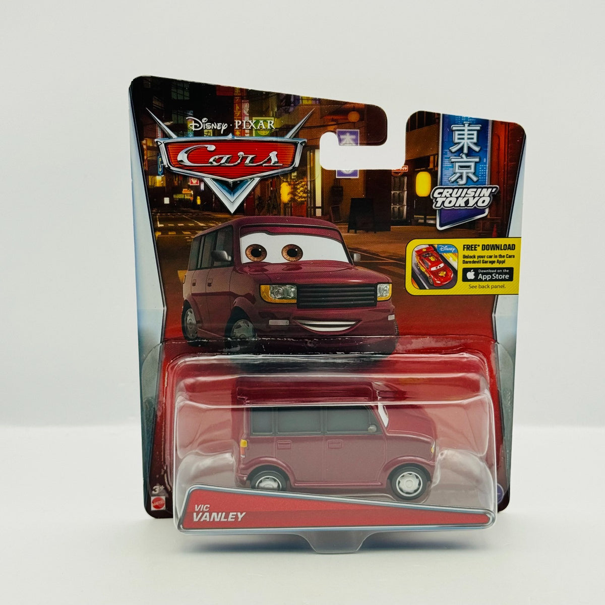 Disney Pixar Cars - VIC VANLEY Cruisin' Tokyo 2016 - 1:55 Diecast