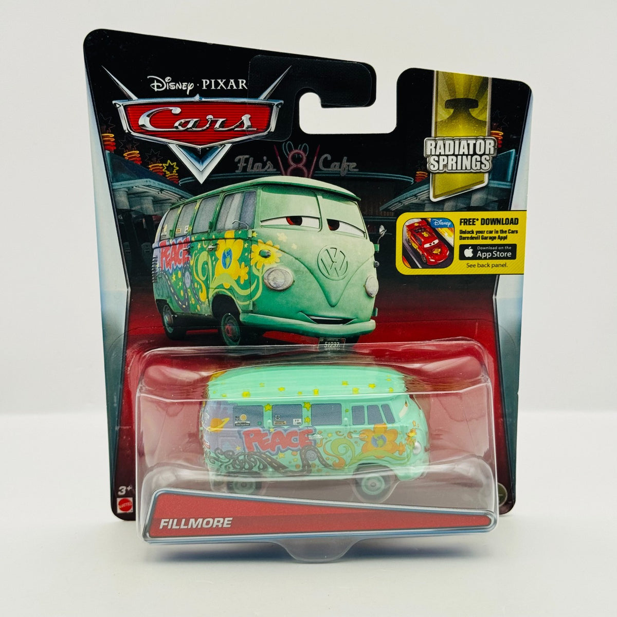 Disney Pixar Cars - FILLMORE Radiator Springs 2016 - 1:55 Diecast