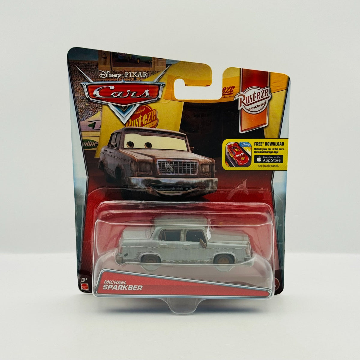 Disney Pixar Cars - MICHAEL SPARKBER Rusteze Racing 2016 - 1:55 Diecast
