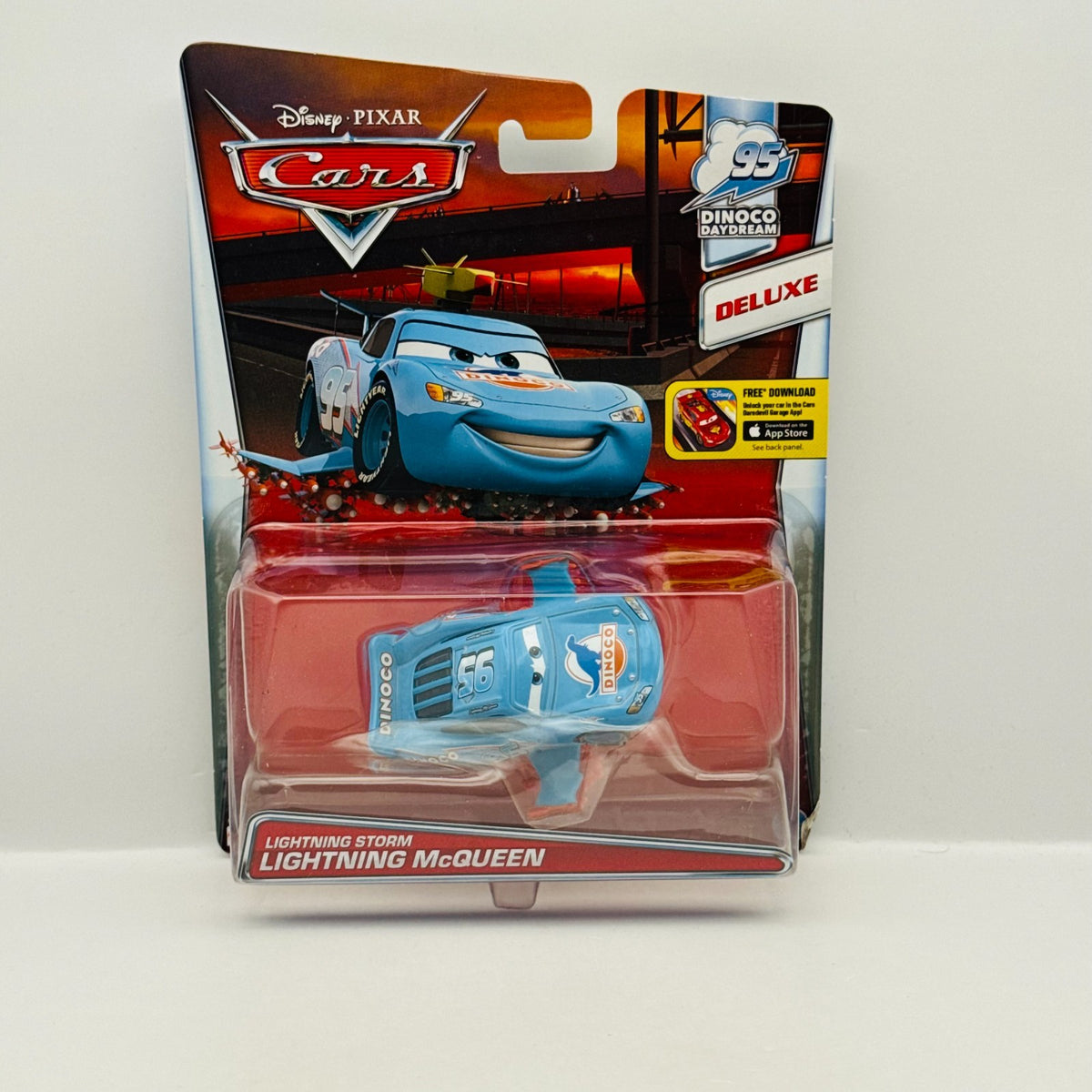 Disney Pixar Cars - LIGHTNING STORM MCQUEEN Dinoco Daydream 2016 - 1:55 Diecast