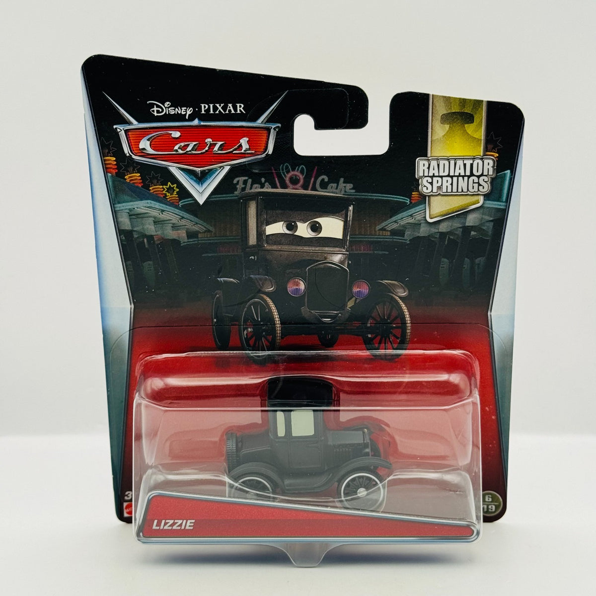 Disney Pixar Cars - LIZZIE Radiator Springs 2017 - 1:55 Diecast