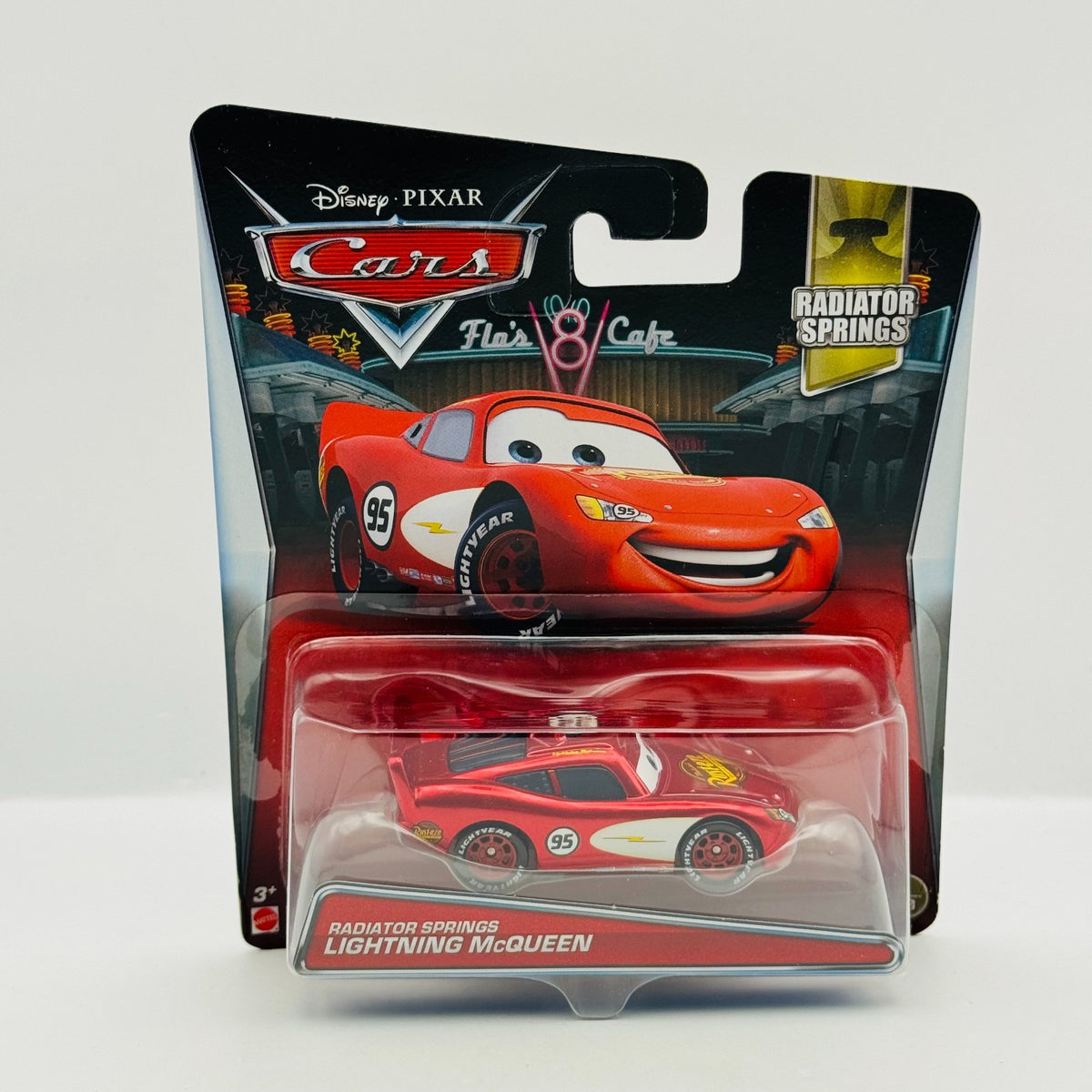 Disney Pixar Cars - RADIATOR SPRINGS LIGHTNING MCQUEEN 2017 - 1:55 Diecast