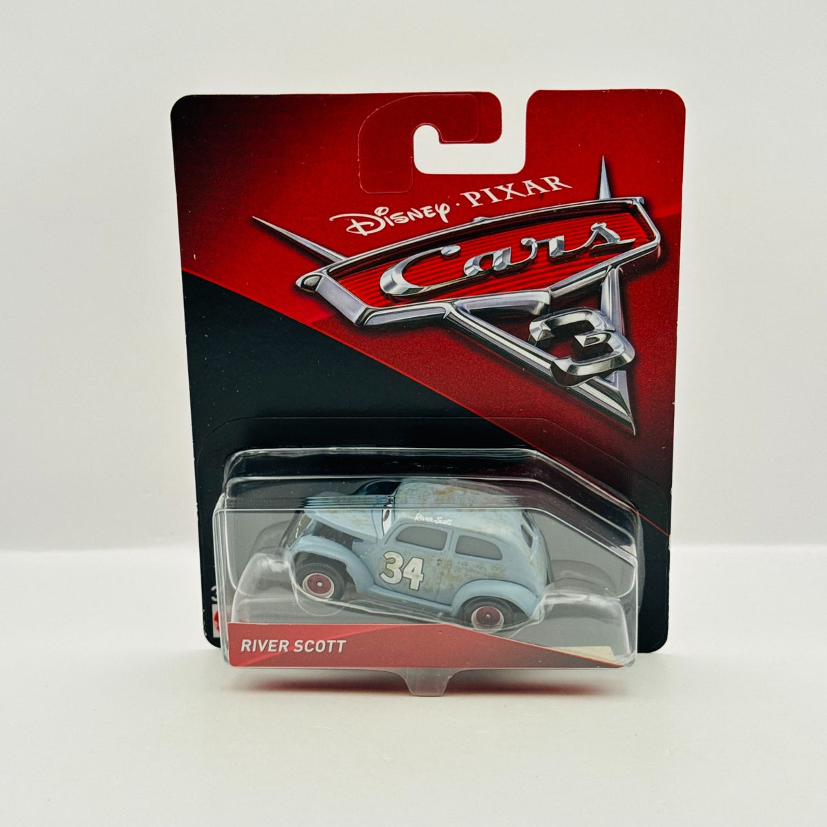 Disney Pixar Cars - RIVER SCOTT Thomasville Cars 3 2017 - 1:55 Diecast