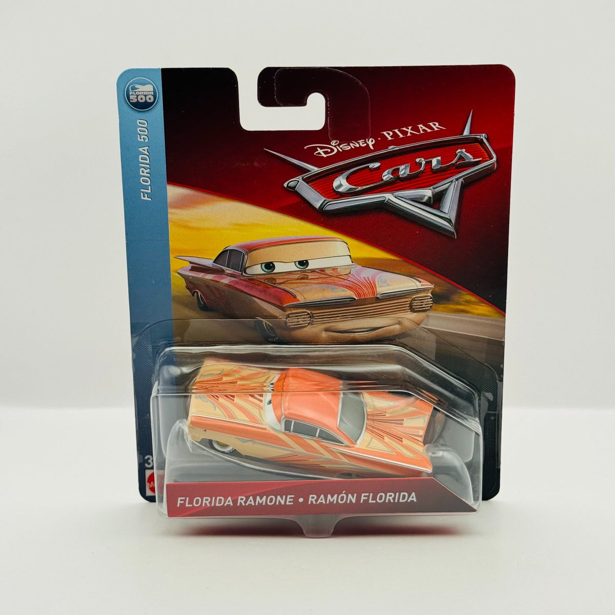 Disney Pixar Cars - MIAMI FLORIDA RAMONE Florida 500 - 1:55 Diecast