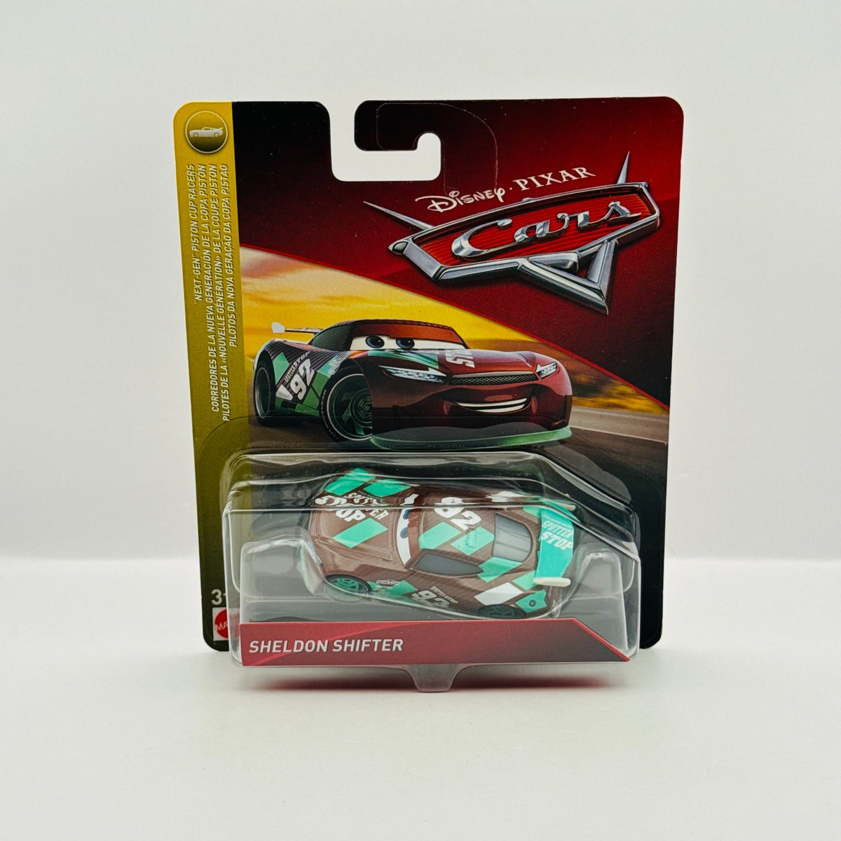 Disney Pixar Cars - SHELDON SHIFTER SPUTTER STOP Next Gen 2018 - 1:55 Diecast