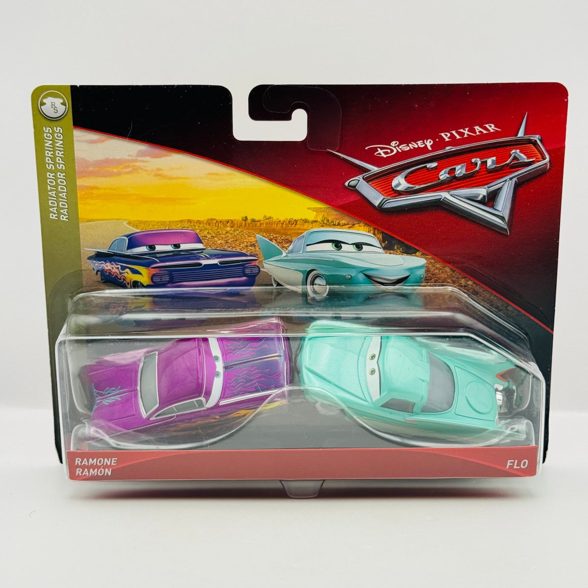 Disney Pixar Cars - PURPLE RAMONE & FLO UPDATED VARIANT China 2018 1:55 Diecast