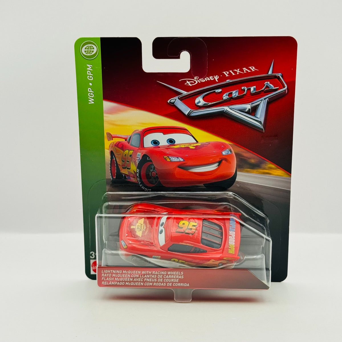 Disney Pixar Cars - CARS 2 LIGHTNING MCQUEEN WGP 2018 - 1:55 Diecast