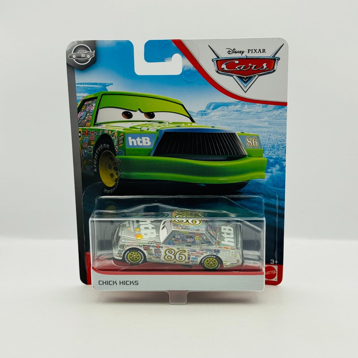 Disney Pixar Cars - SILVER CHICK HICKS METALLIC Scavenger Hunt 2020 1:55 Diecast