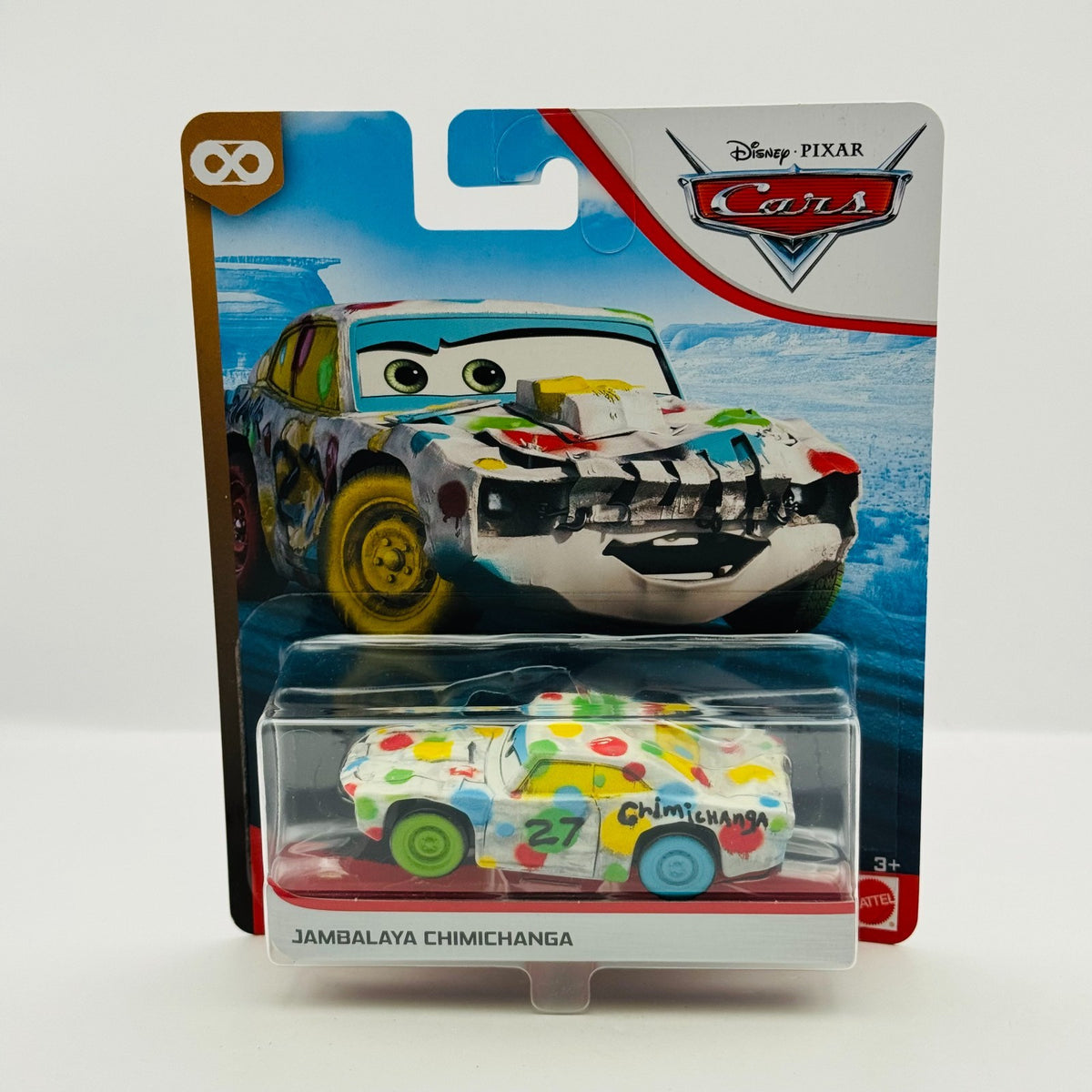 Disney Pixar Cars - JAMBALAYA Thunder Hollow Blue Desert 2020 - 1:55 Diecast