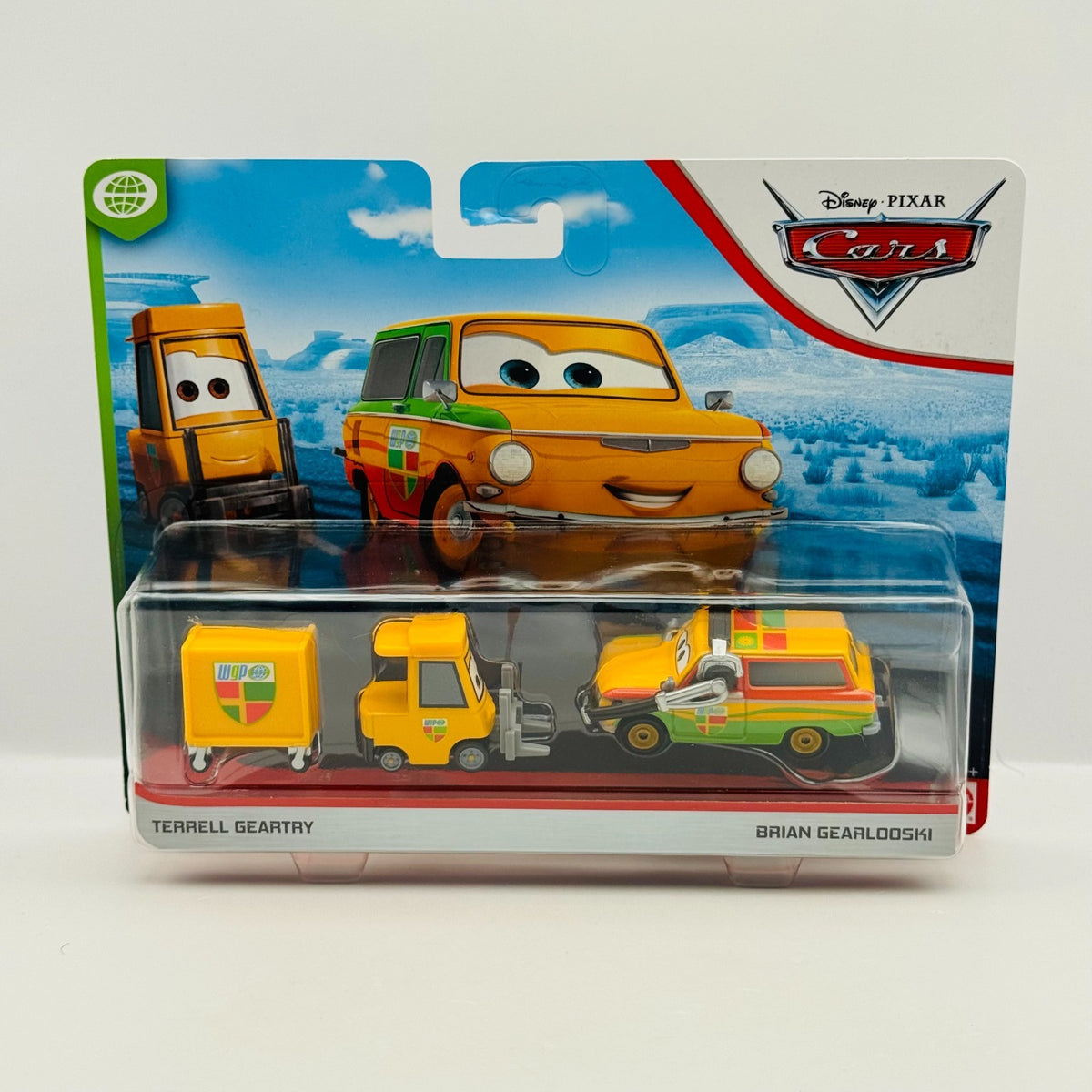 Disney Pixar Cars TERRELL GEARTRY BRIAN GEARLOOSKI RIPCLUTCHGONESKI 1:55 Diecast