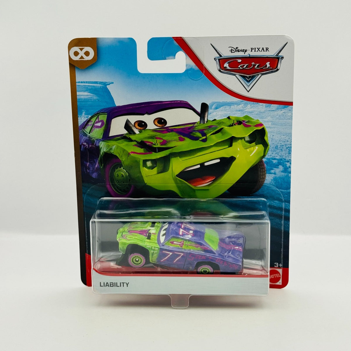 Disney Pixar Cars - LIABILITY Thunder Hollow Blue Desert 2020 - 1:55 Diecast