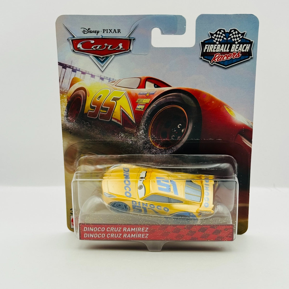 Disney Pixar Cars - FIREBALL BEACH RACERS CRUZ RAMIREZ 2018 - 1:55 Diecast