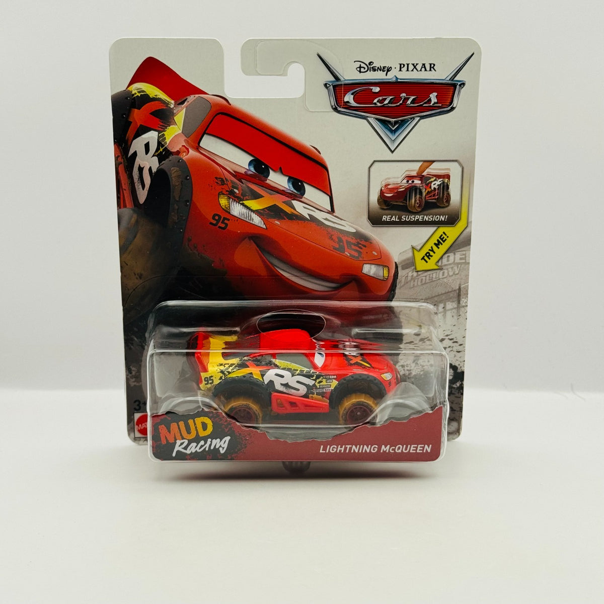 Disney Pixar Cars - XRS MUD RACING LIGHTNING MCQUEEN - 1:55 Diecast