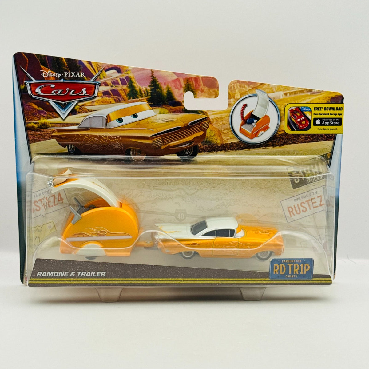 Disney Pixar Cars - ROAD TRIP RAMONE & TRAILER 2016 - 1:55 Diecast