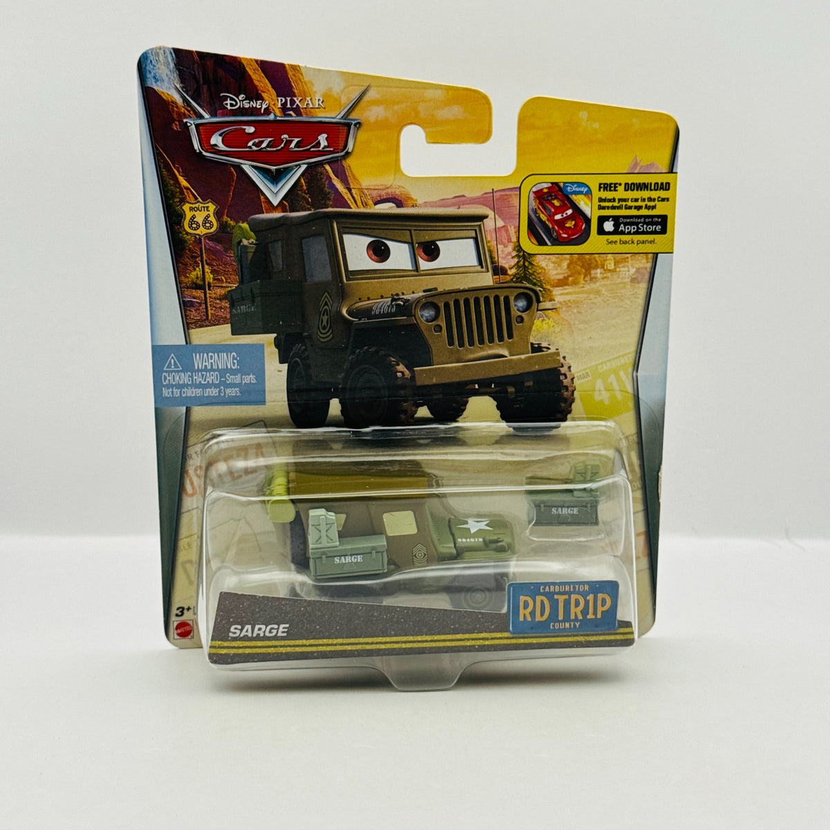 Disney Pixar Cars - ROAD TRIP SARGE RD TR1P - 1:55 Diecast