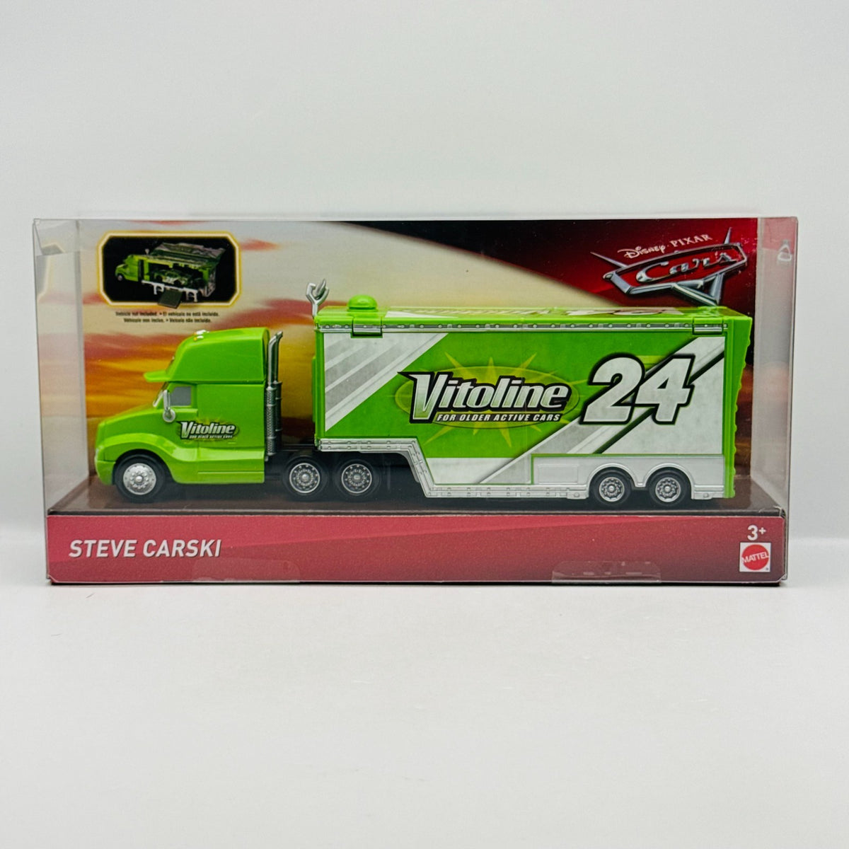 Disney Pixar Cars - STEVE CARSKI VITOLINE HAULER Collection 2018 - 1:55 Diecast
