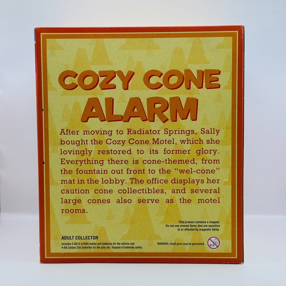 Disney Pixar Cars - D23 COZY CONE ALARM CLOCK *SEALED* 2017 - 1:55 Diecast
