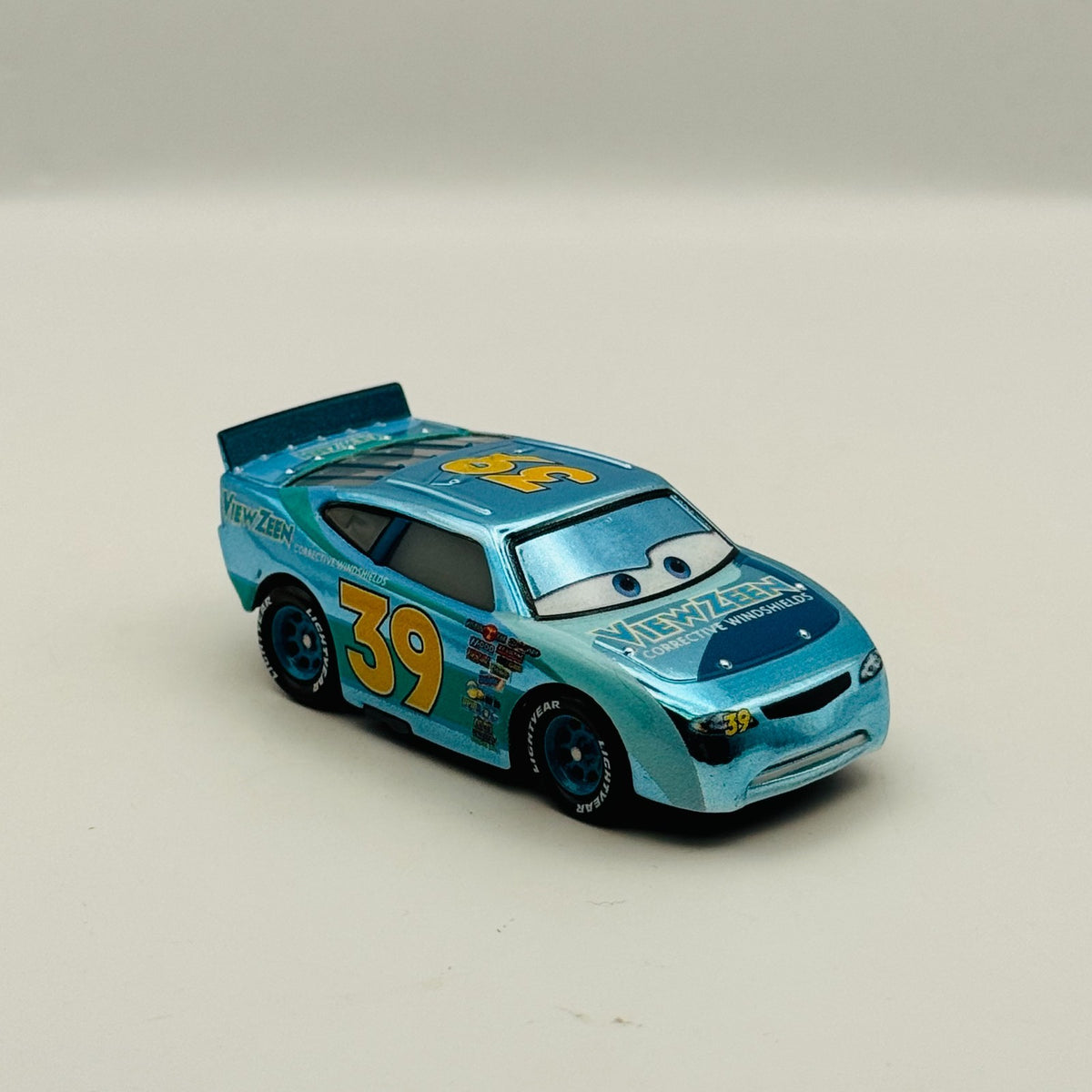 Disney Pixar Cars - METALLIC RYAN SHIELDS VIEW ZEEN Scavenger Hunt- 1:55 Diecast