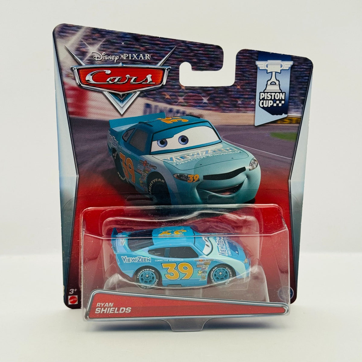 Disney Pixar Cars - VIEW ZEEN RYAN SHIELDS Piston Cup 2015 - 1:55 Diecast