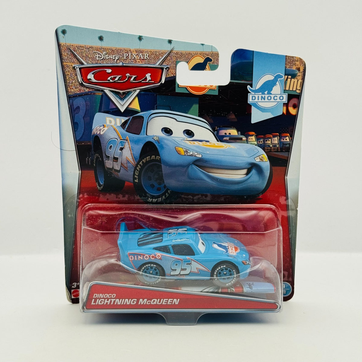 Disney Pixar Cars - DINOCO LIGHTNING MCQUEEN Dinoco 2015 - 1:55 Diecast