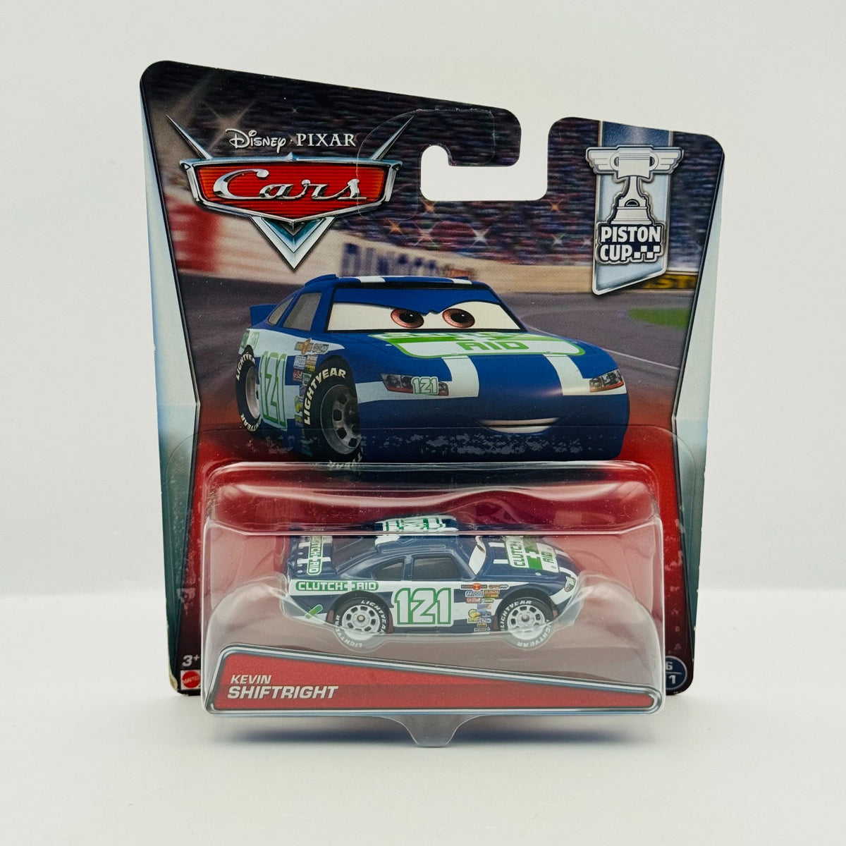 Disney Pixar Cars - CLUTCH AID KEVIN SHIFTRIGHT Piston Cup 2017 - 1:55 Diecast