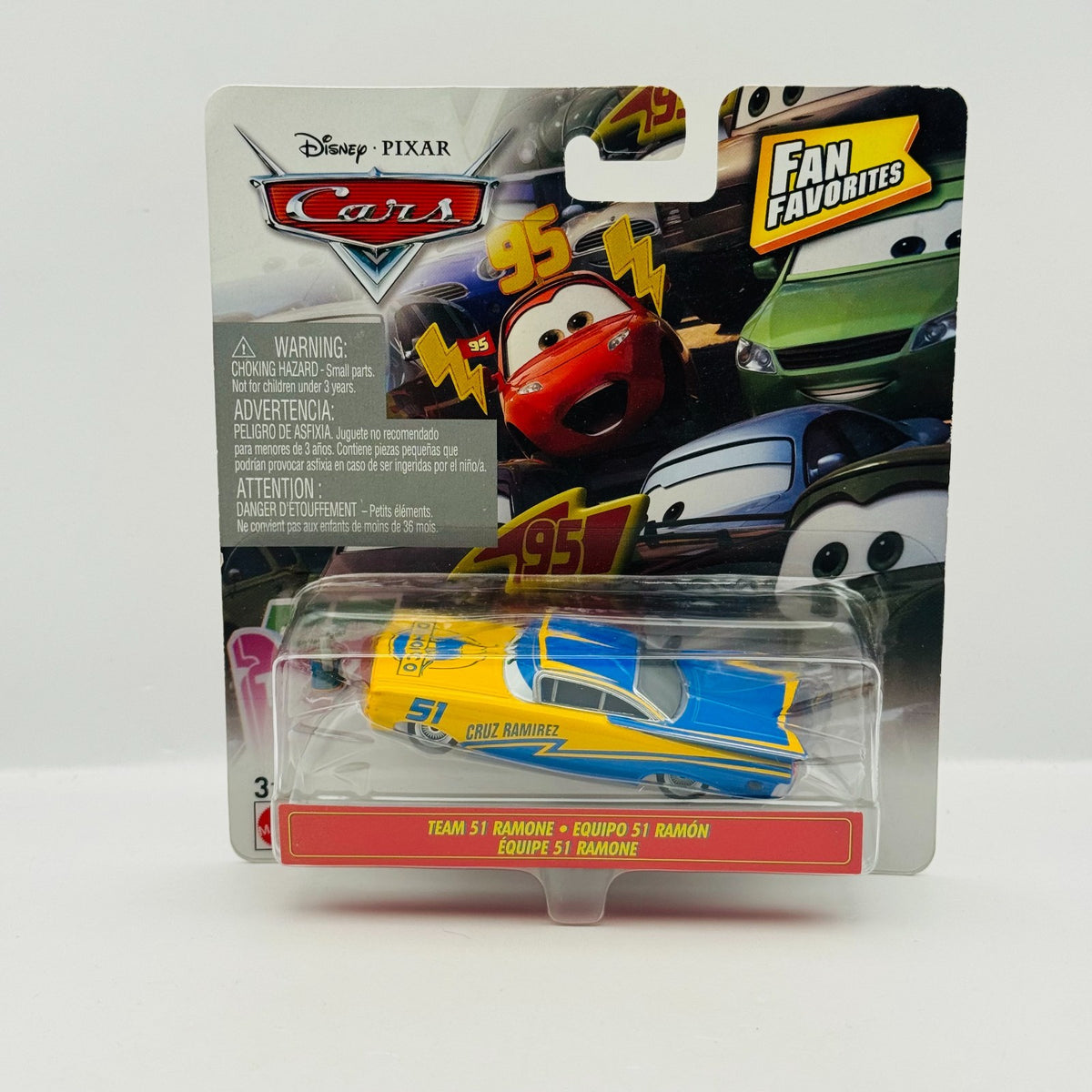 Disney Pixar Cars - FAN FAVORITES DINOCO TEAM 51 RAMONE - 1:55 Diecast
