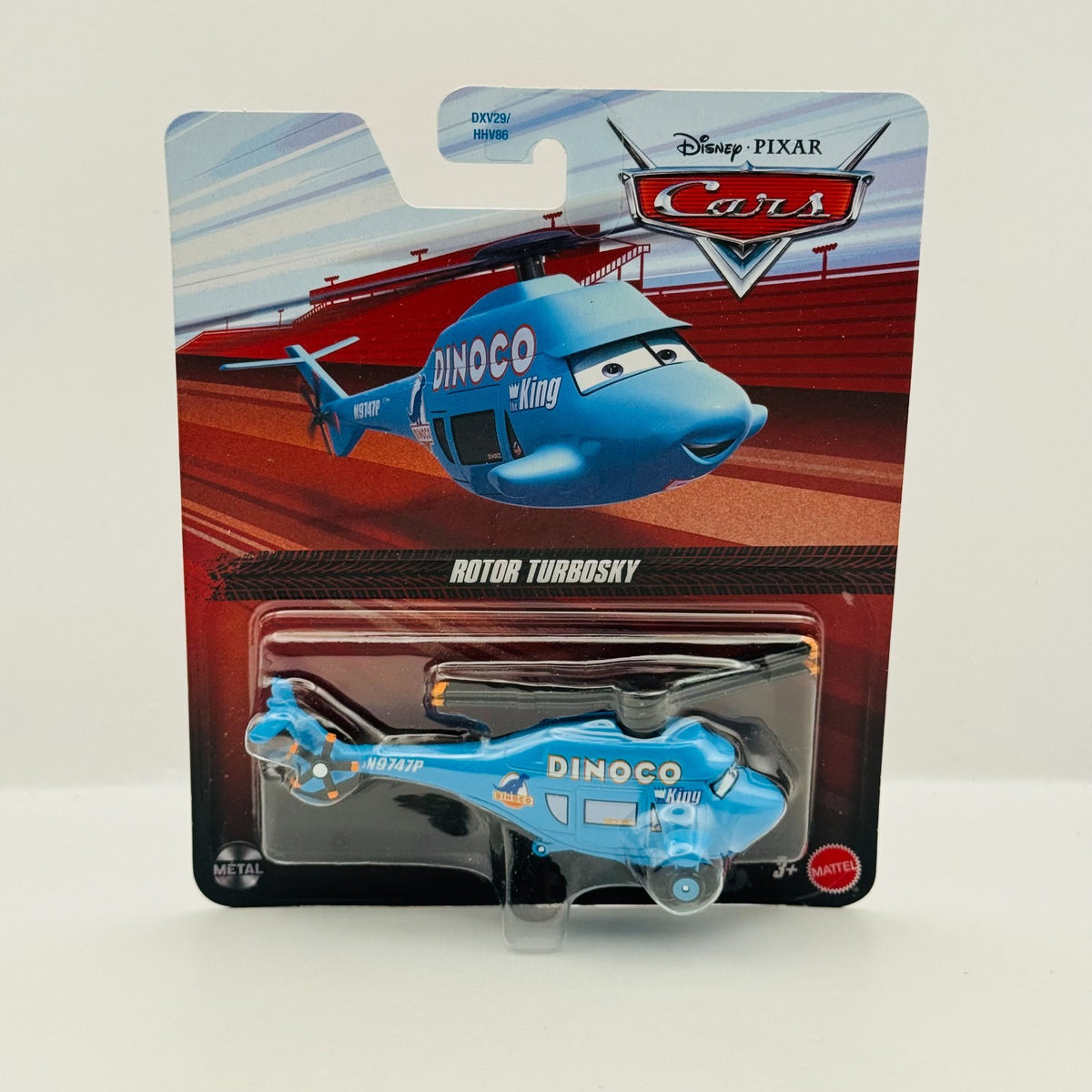 Disney Pixar Cars - DINOCO HELICOPTER ROTOR TURBOSKY 2026 - 1:55 Diecast