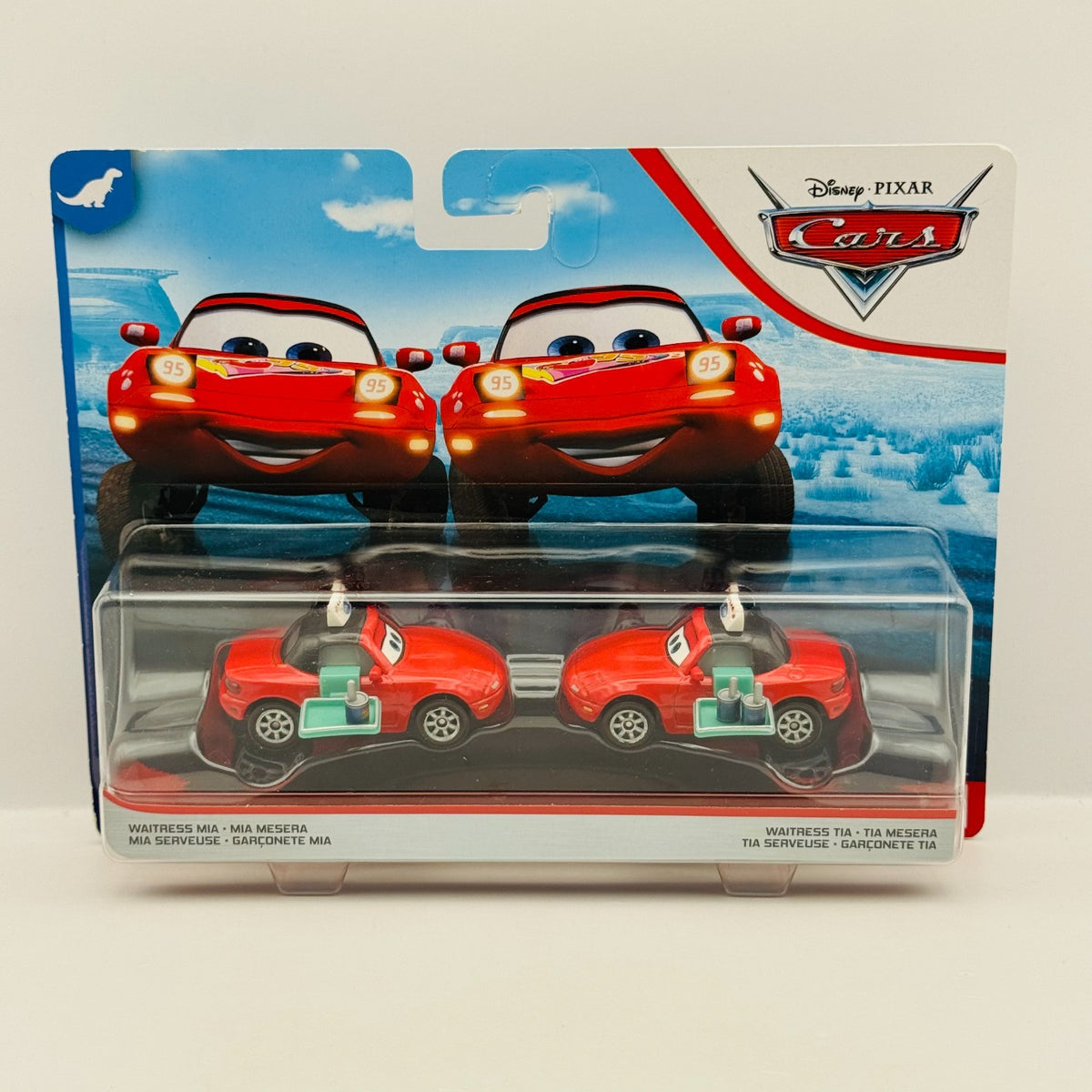 Disney Pixar Cars - WAITRESS MIA & TIA Blue Desert 2020 - 1:55 Diecast