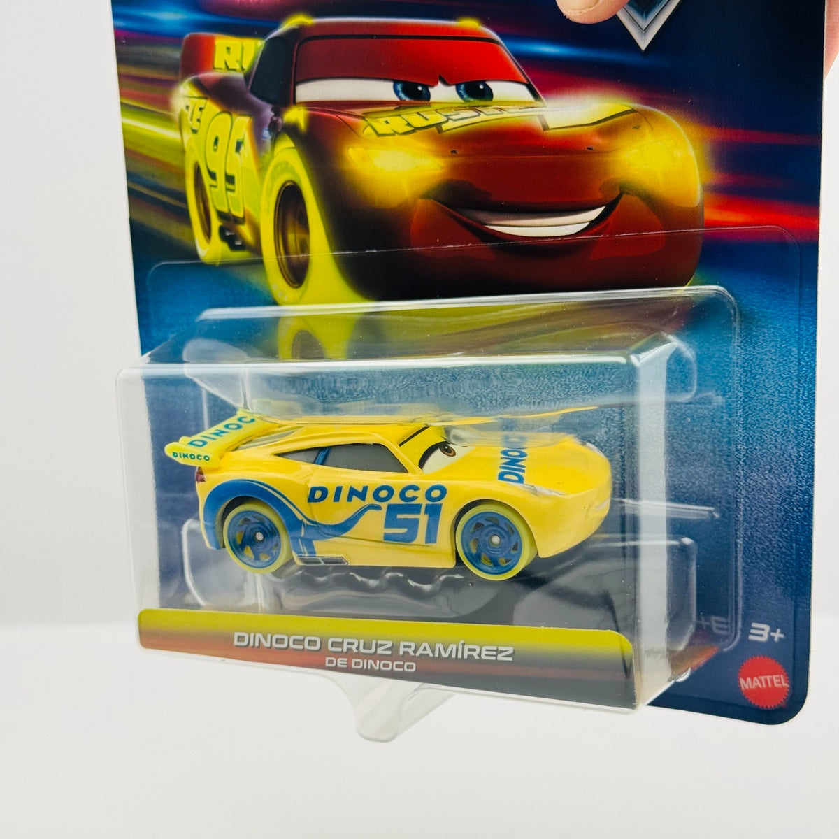 Disney Pixar Cars - GLOW RACERS CRUZ RAMIREZ (Glow In The Dark) - 1:55 Diecast