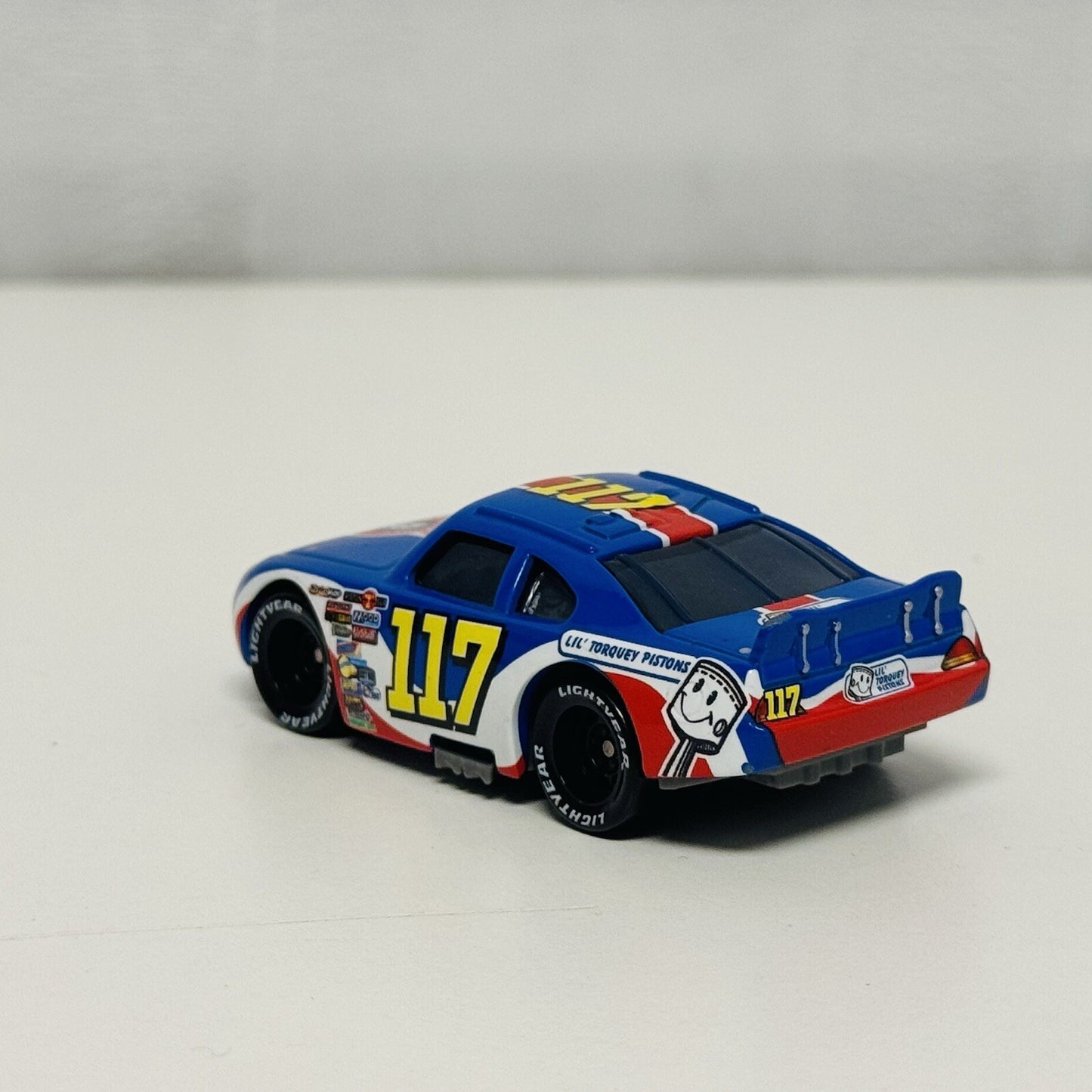 Disney Pixar Cars - LIL TORQUEY PISTONS Black Wheels FACTORY CUSTOM BACKDOOR