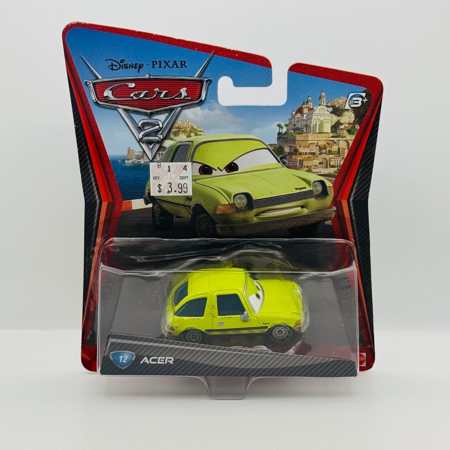Disney Pixar Cars - ACER [PACER] Cars 2 2011 - 1:55 Diecast