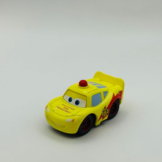 Disney Pixar Cars - Mini Adventures YELLOW MCQUEEN - Fire Department