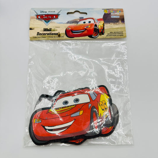 Disney Pixar Cars - LIGHTNING MCQUEEN WALL DECORATIONS 2006