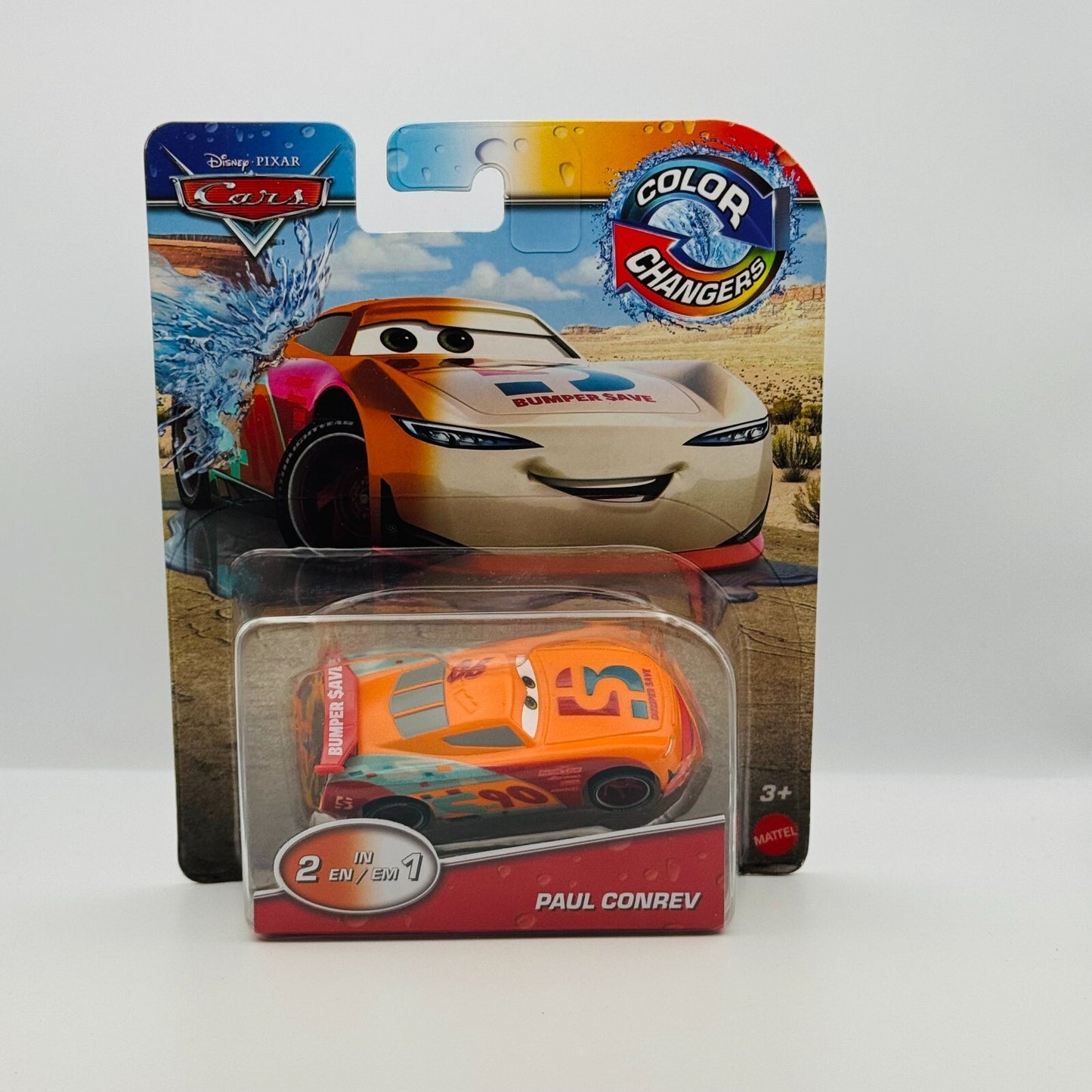 Disney Pixar Cars - COLOR CHANGERS PAUL CONREV 2021 - 1:55 Diecast