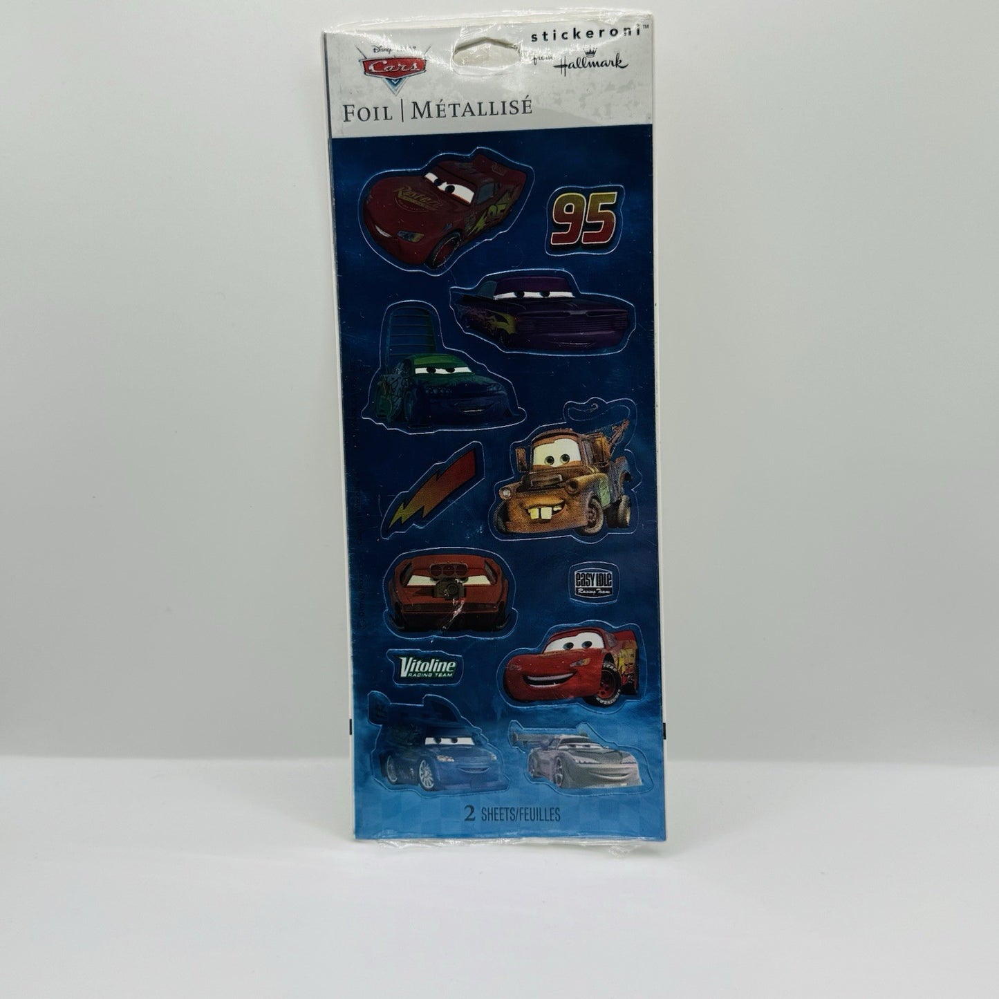 Disney Pixar Cars - HALLMARK STICKERONI STICKERS - 2010