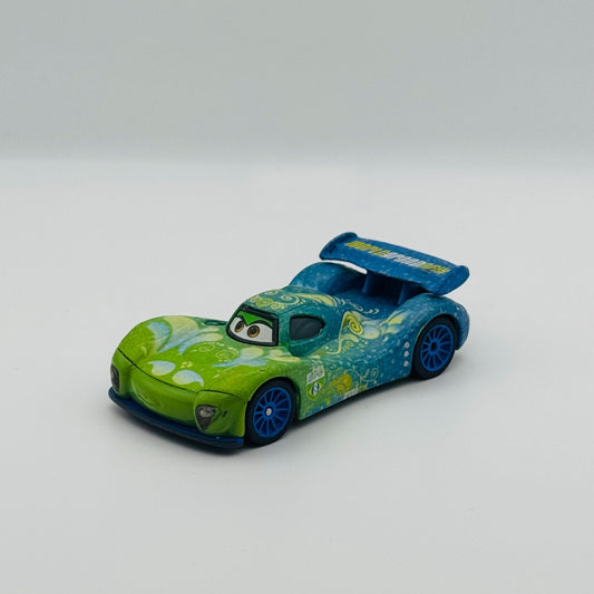 Disney Pixar Cars - CARLA VELOSO WITH RUBBER TIRES 2011 - 1:55 Diecast