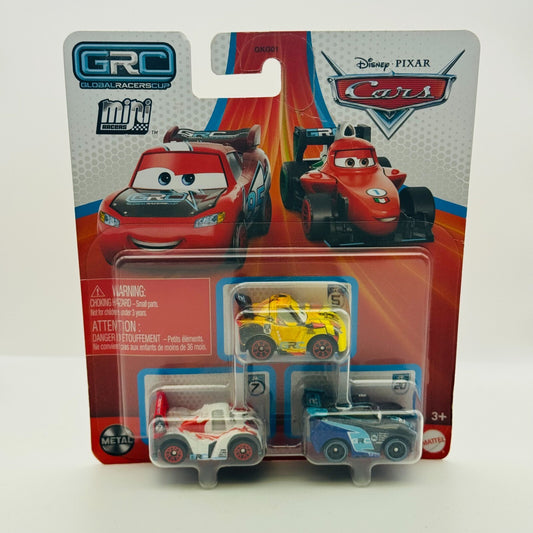 Disney Pixar Cars - Mini Racers GRC MIGUEL, GRC SHU, GRC JACKSON - Diecast