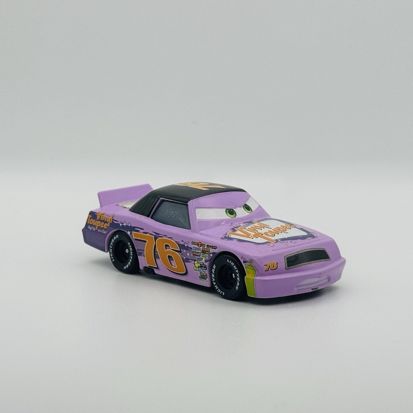Disney Pixar Cars - VINYL TOUPEE U.K. PROMO 2287 EA (NO BAGGIE) VERY RARE - 2007