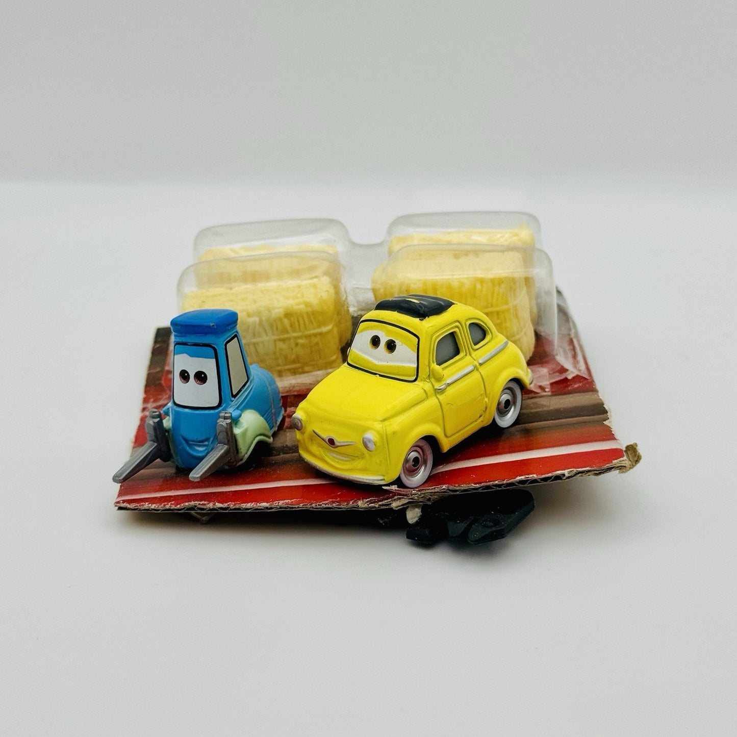 Disney Pixar Cars - GUIDO & LUIGI WITH HAY BALES TRAINING 5-Pack - 1:55 Diecast