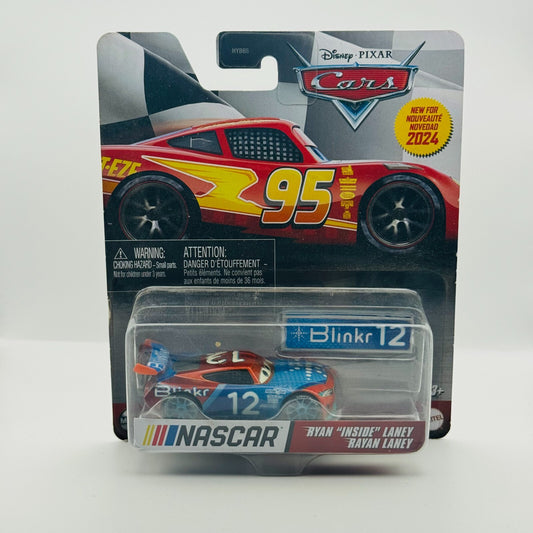 Disney Pixar Cars - NASCAR RYAN "INSIDE" LANEY BLINKR 2024 - 1:55 Diecast