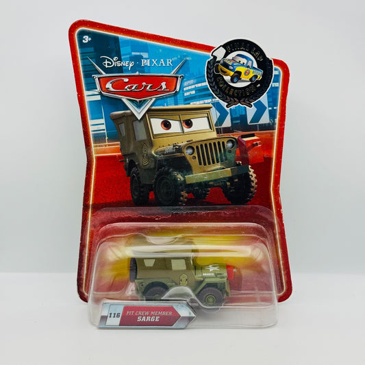 Disney Pixar Cars - PIT CREW MEMBER SARGE (NO USA) Final Lap 2010 - 1:55 Diecast