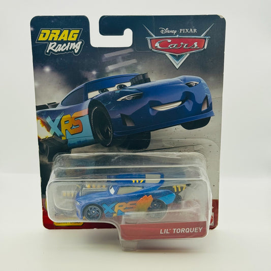 Disney Pixar Cars - XRS DRAG RACING SPIKEY FILLUPS LIL' TORQUEY - 1:55 Diecast