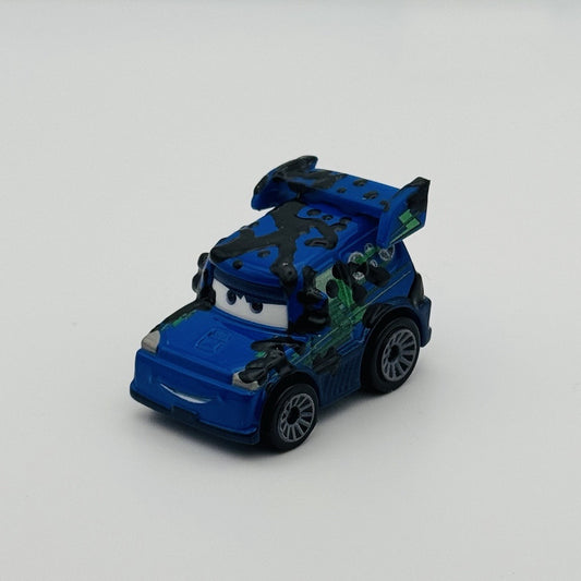 Disney Pixar Cars - MINI RACERS DJ WITH TAR *CUSTOM* - Diecast
