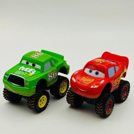 Disney Pixar Cars - Mini Adventures MCQUEEN & CHICK HICKS - 4X4 Buddies