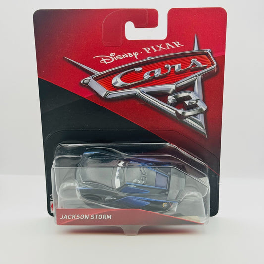 Disney Pixar Cars - JACKSON STORM *NO WINDOW BARS* Cars 3 2017 - 1:55 Diecast