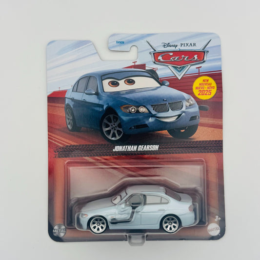 Disney Pixar Cars - JONATHAN GEARSON (BMW 3 Series) 2025 - 1:55 Diecast