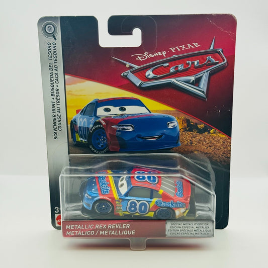 Disney Pixar Cars - METALLIC REX REVLER Scavenger Hunt 2018/2019 - 1:55 Diecast
