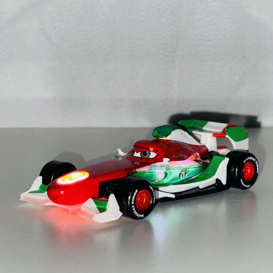 Disney Pixar Cars - NEON RACER FRANCESCO LIGHT-UP Disney Store - 1:43 Diecast